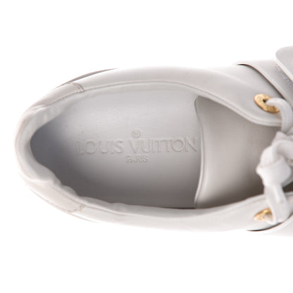 Louis Vuitton Calfskin Frontrow Sneakers 39 White 6 of 8