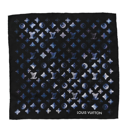 Louis Vuitton Monogram Flight Mode Bandana Blue 1 of 3