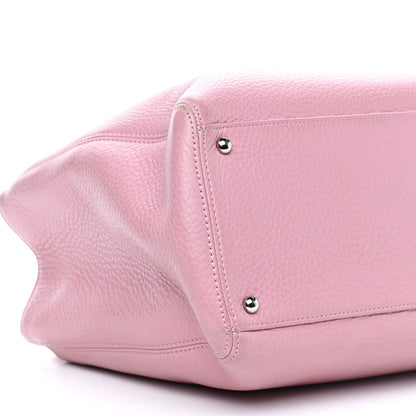 Chanel Calfskin Cerf Shopper Tote Pink 10 of 11