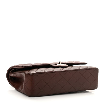 Chanel Caviar Quilted Medium Double Flap Burgundy 4 of 9