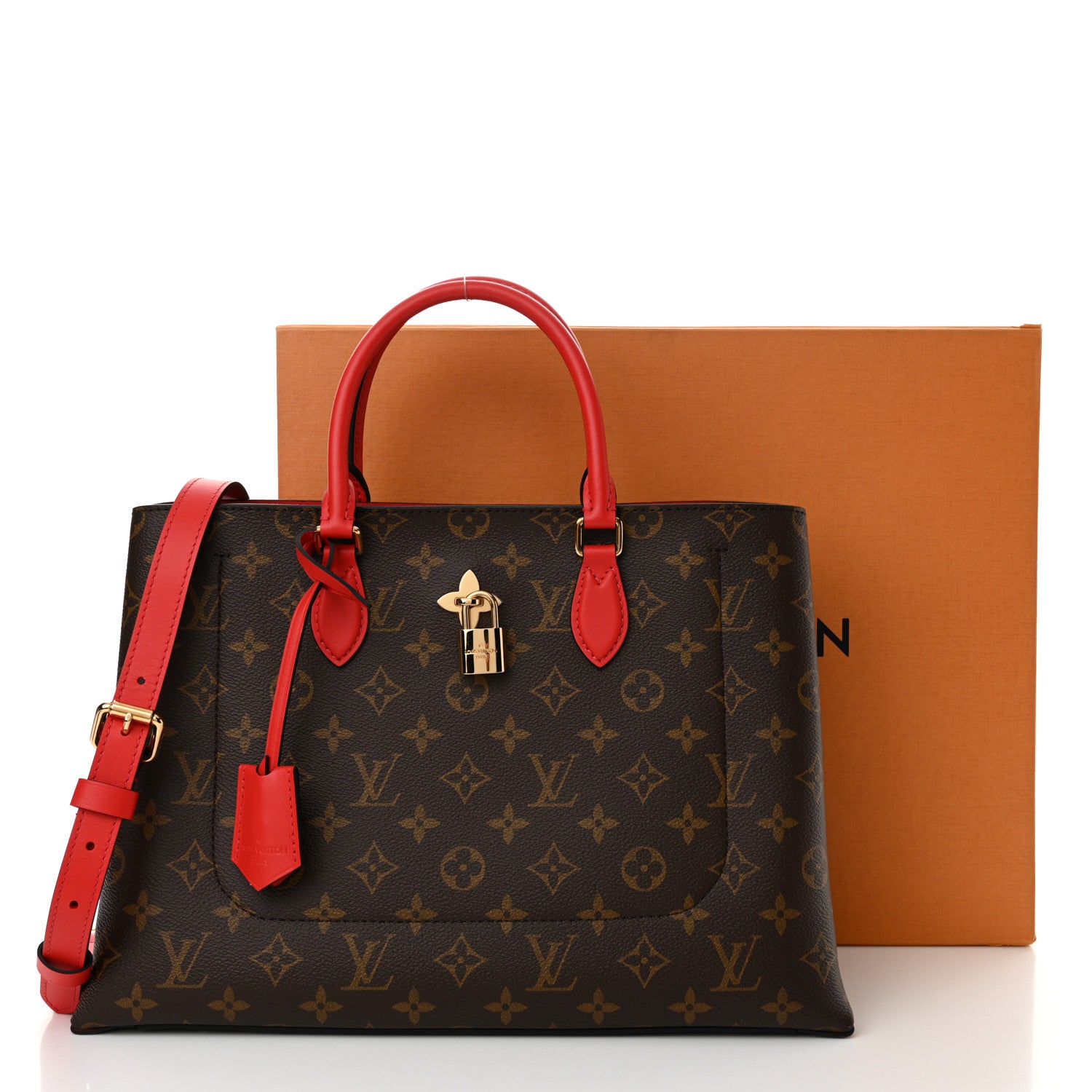 Louis Vuitton Monogram Flower Tote Coquelicot 11 of 11