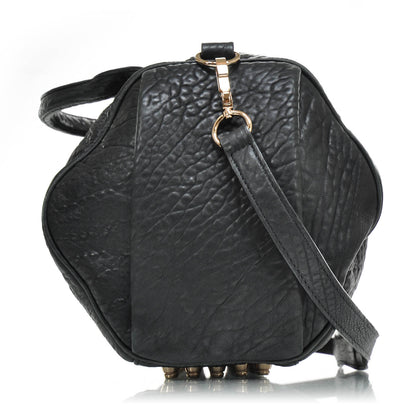 Alexander Wang Leather Rocco w Rose Gold Hardware Black 3 of 7