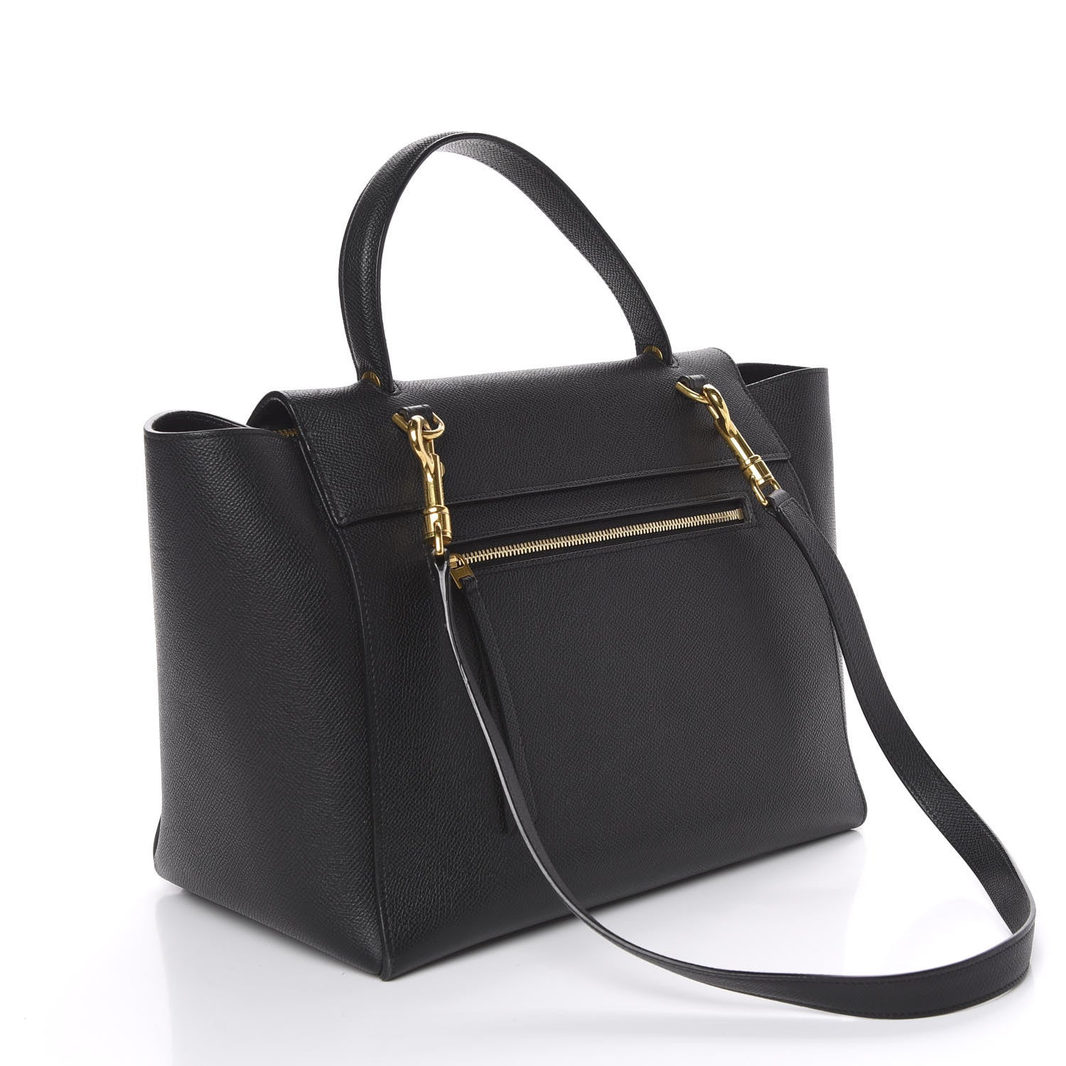 Celine Baby Grained Calfskin Mini Belt Bag Black 2 of 13