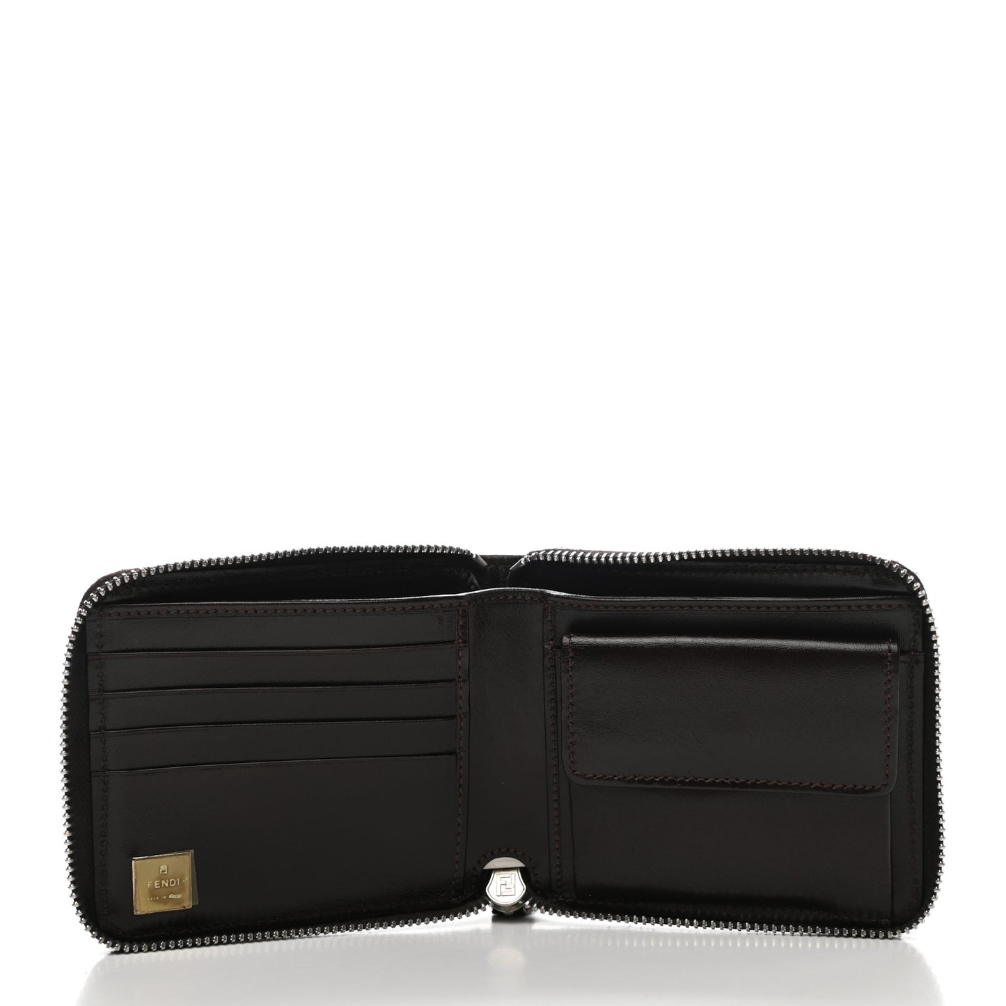 Zucca Zip Around Wallet Tobacco