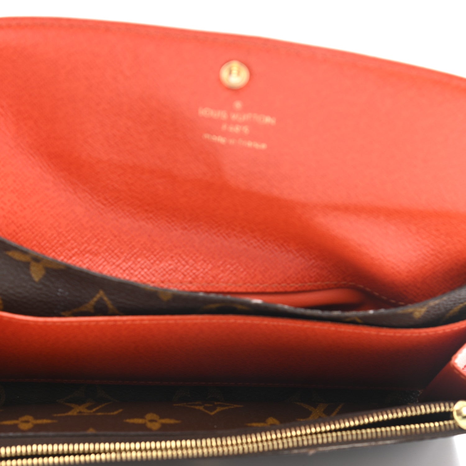 Louis Vuitton Monogram Emilie Wallet Poppy 5 of 11