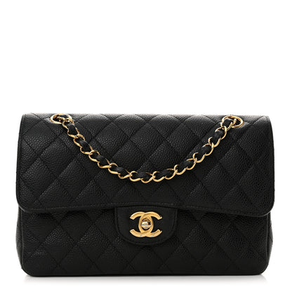 Chanel Caviar Quilted Small Double Flap Black 1 of 16