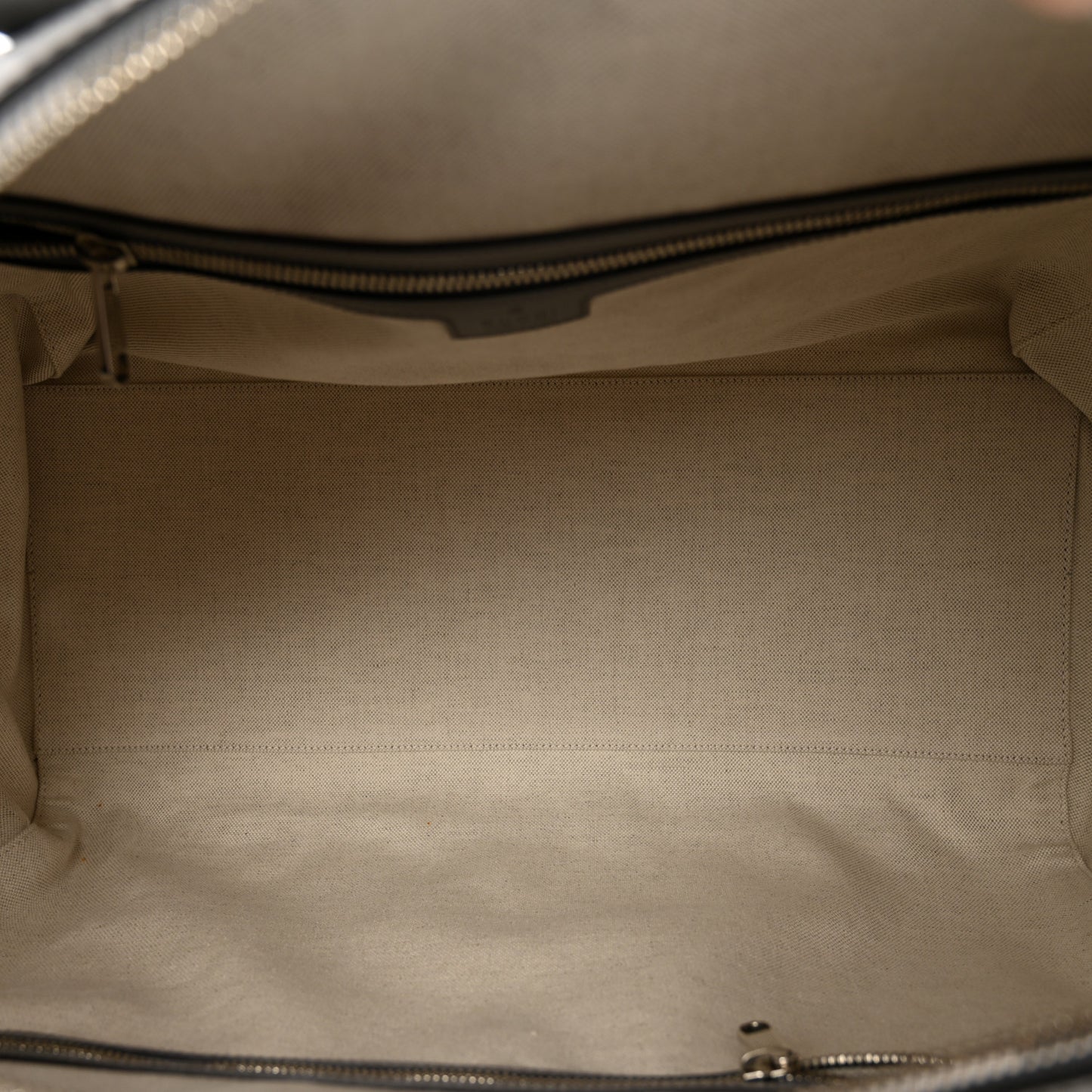 Calfskin GG Tennis Embossed Duffle Bag  Grey