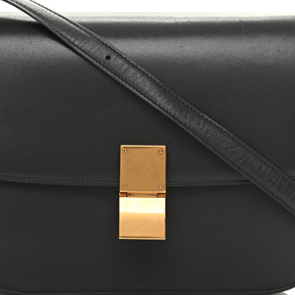 Celine Box Calfskin Medium Classic Box Flap Bag Anthracite 8 of 18