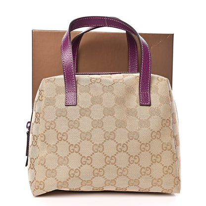 Gucci Monogram Large Balthus Cosmetic Pouch Purple 11 of 11
