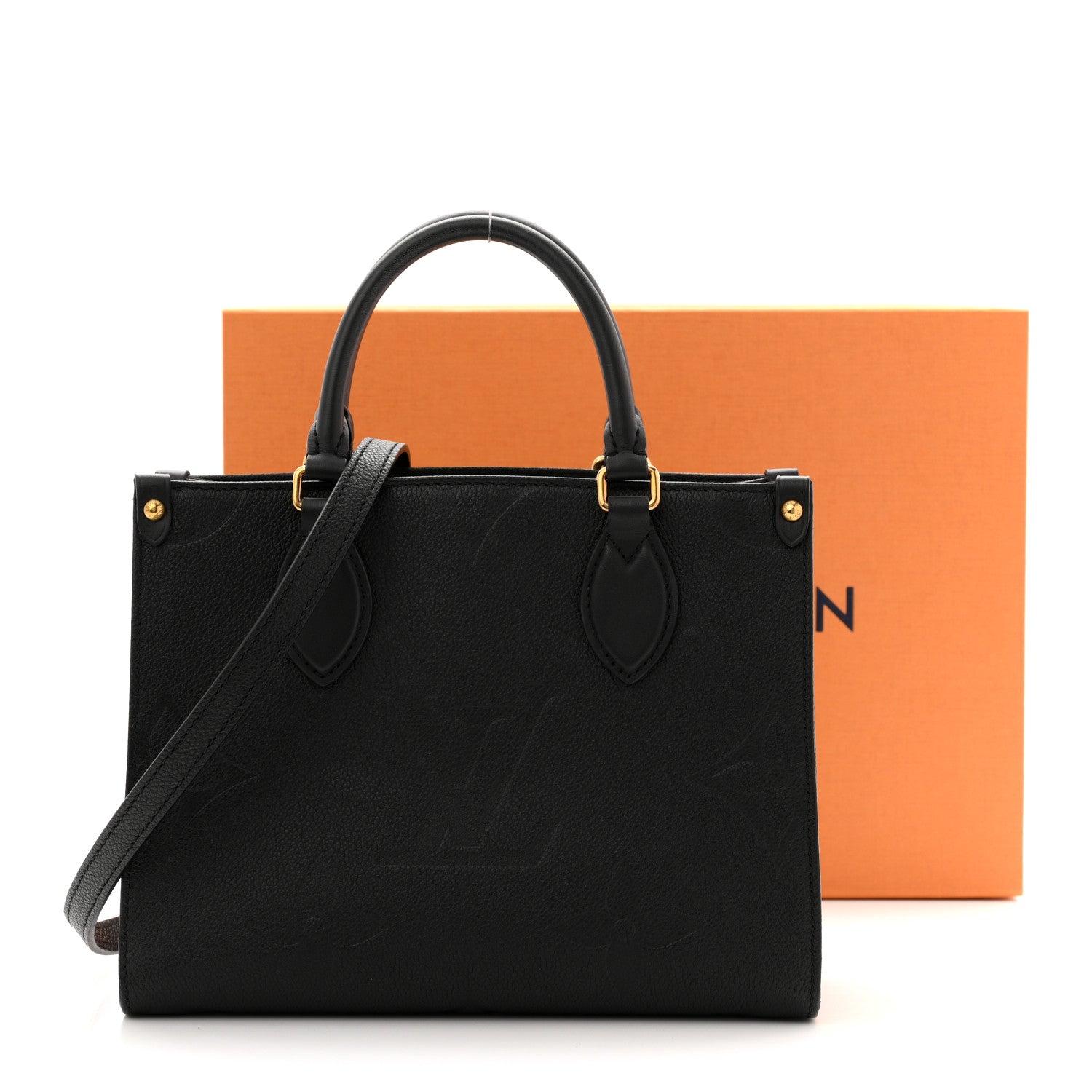 Louis Vuitton Empreinte Monogram Giant Onthego PM Black 9 of 9