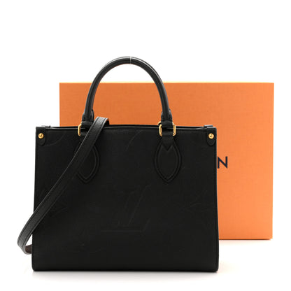 Louis Vuitton Empreinte Monogram Giant Onthego PM Black 9 of 9