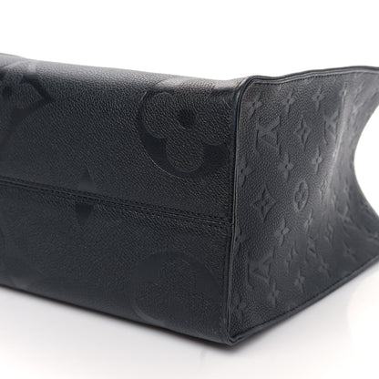 Louis Vuitton Empreinte Monogram Giant Onthego MM Black 8 of 8