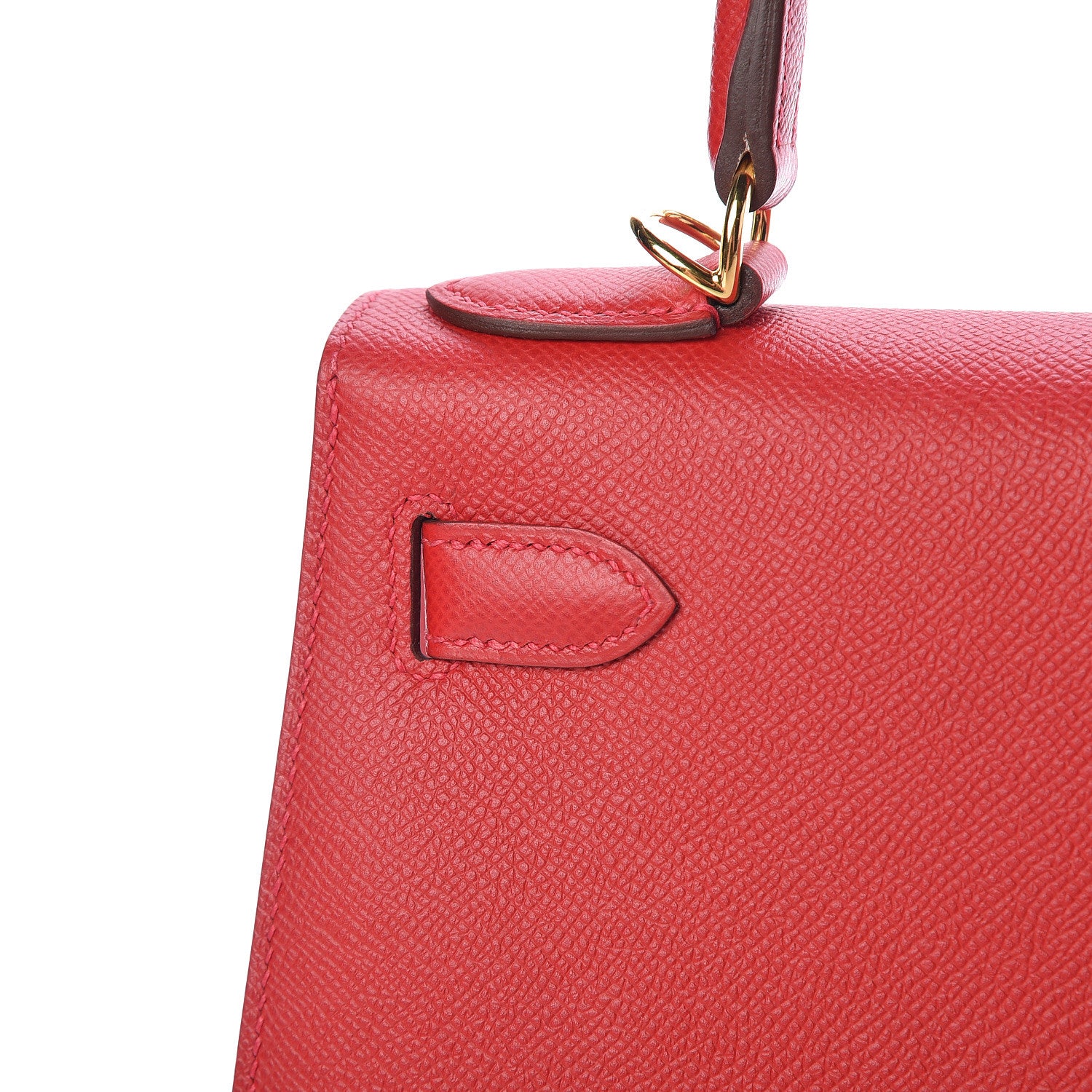 Hermes Epsom Kelly Sellier 28 Rouge Casaque 14 of 40