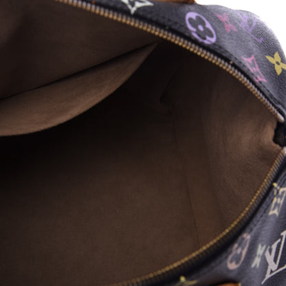 Louis Vuitton Monogram Multicolor Speedy 30 Black 5 of 22