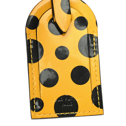 Louis Vuitton Kusama Infinity Dots Luggage Tag Yellow 6 of 6