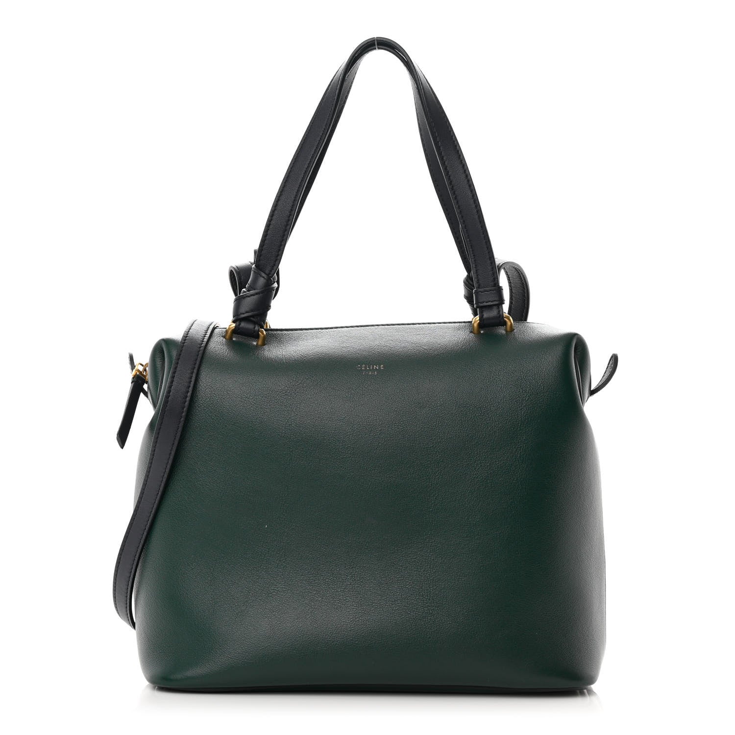 Celine Lambskin Small Soft Cube Satchel Amazone 1 of 13