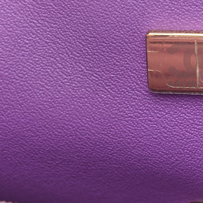 Chanel Lambskin Quilted Mini Rectangular Flap Purple 6 of 8