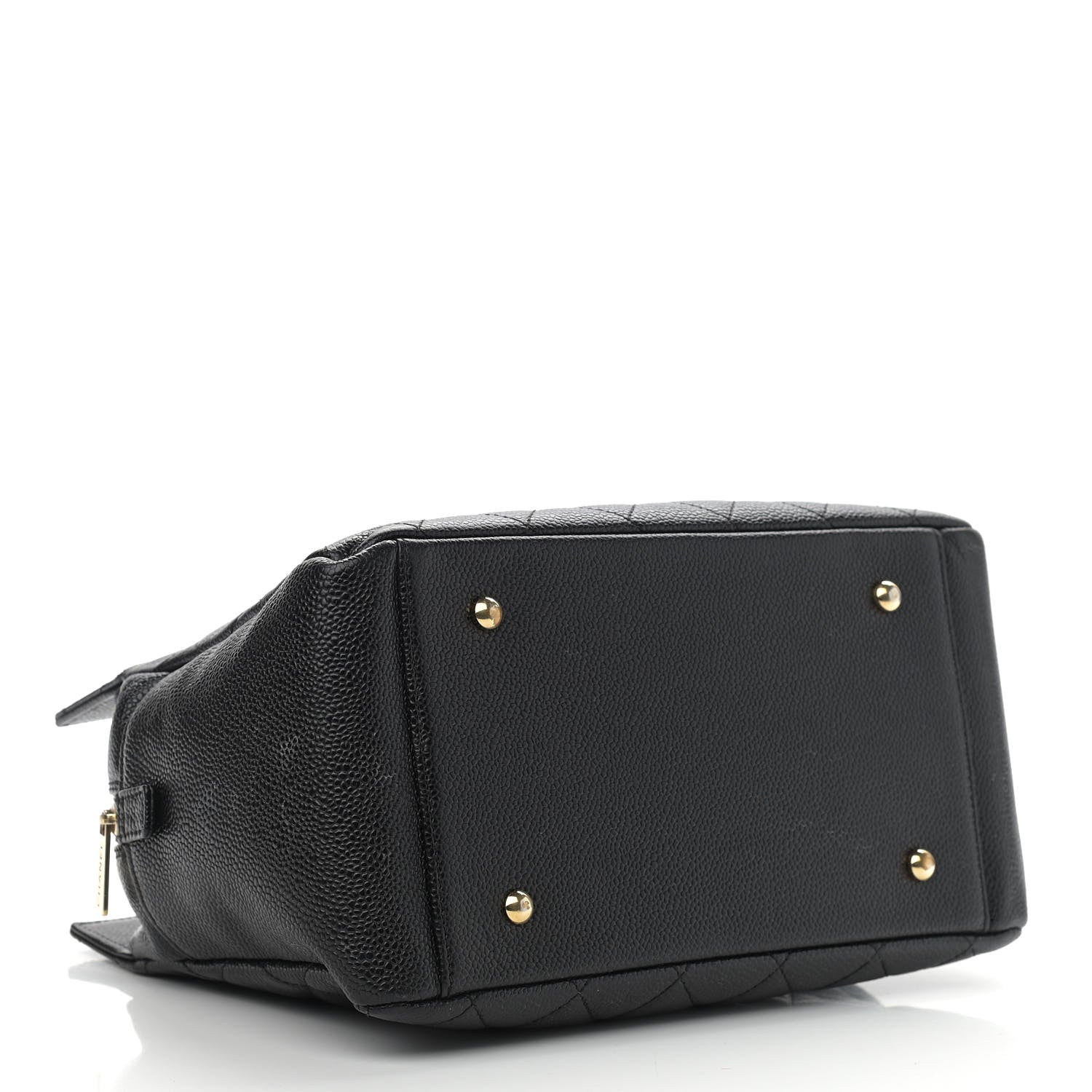 Chanel Caviar Quilted Petit Timeless Tote PTT Black 4 of 14