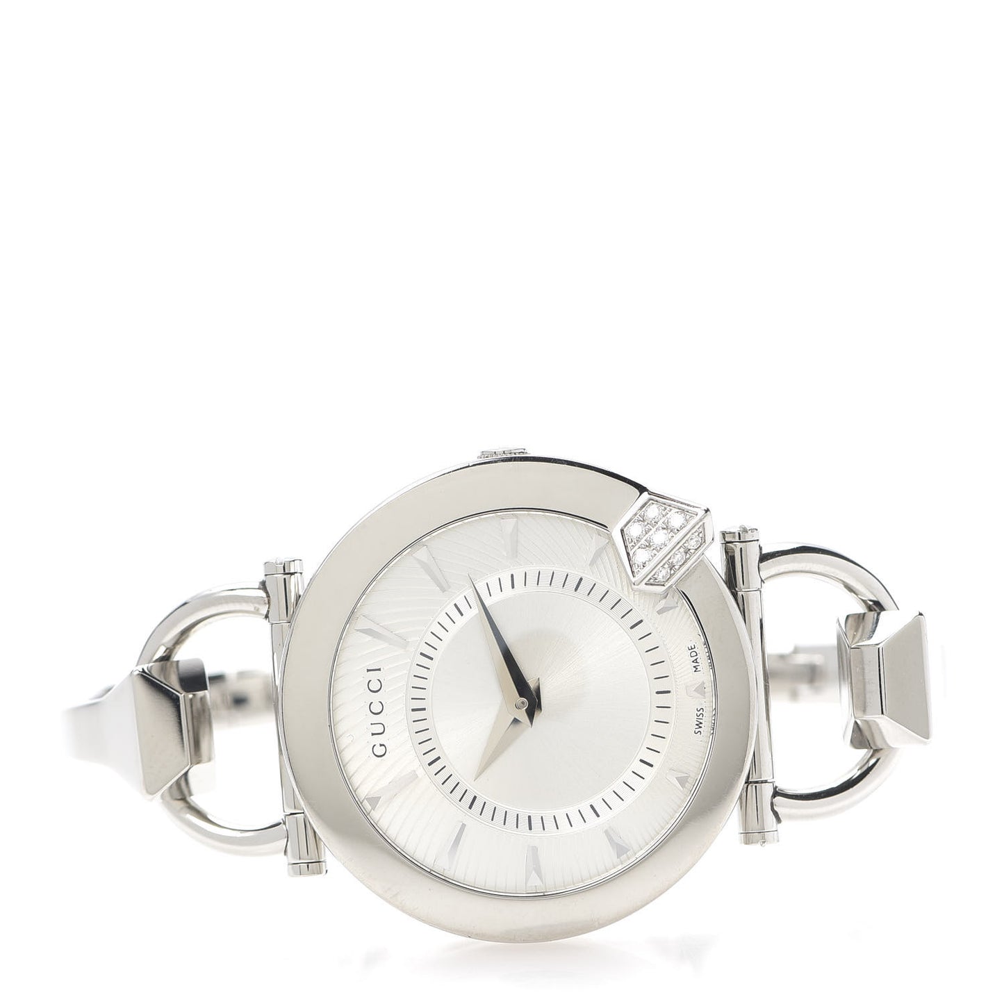 Stainless Steel Diamond 35mm Chiodo Quartz Watch