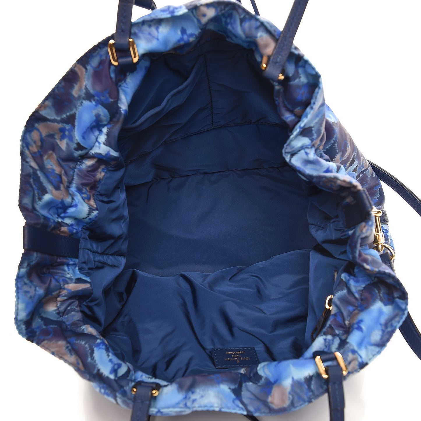 Nylon Monogram Ikat Noefull MM Grand Blue