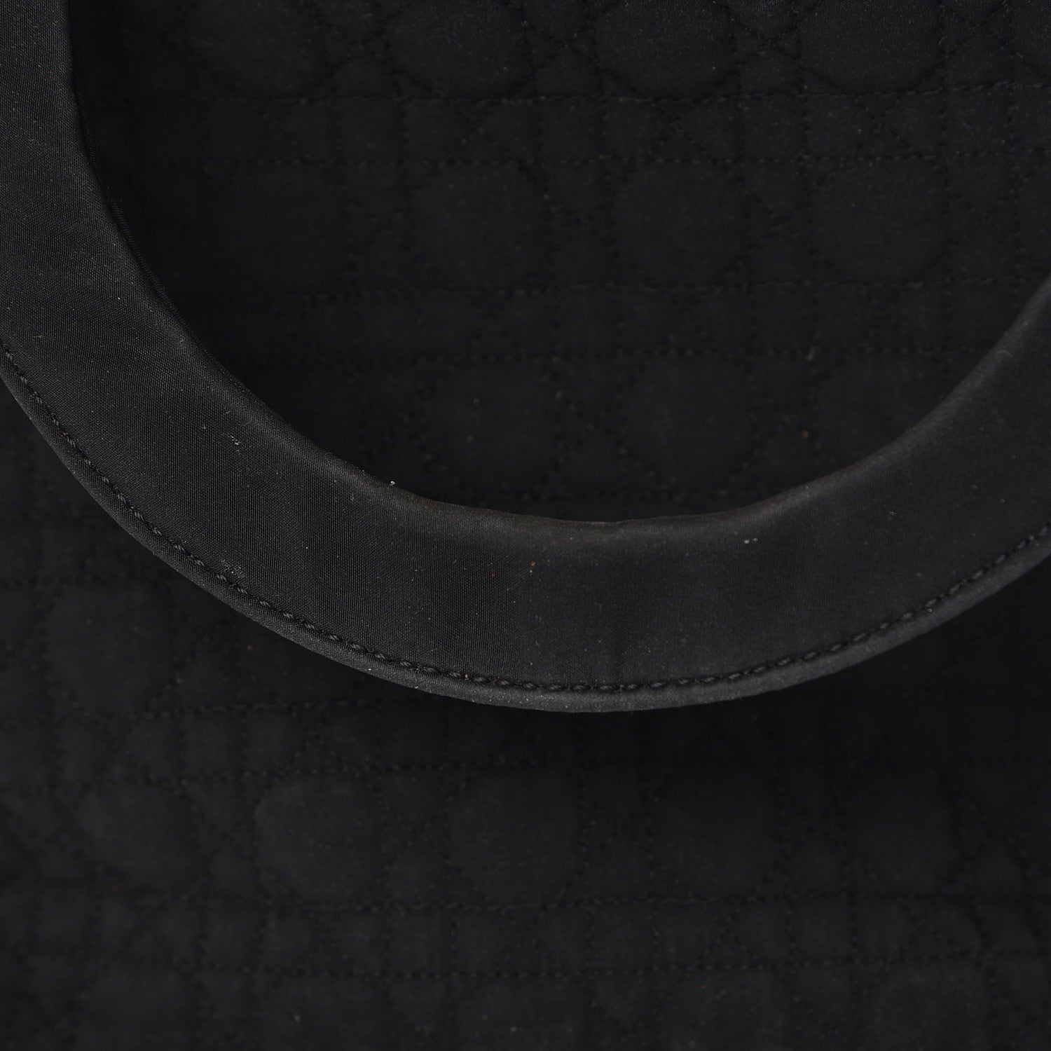 Christian Dior Nylon Cannage Medium Lady Dior Black 10 of 21