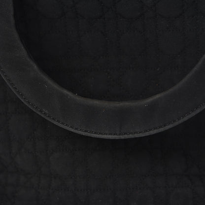 Christian Dior Nylon Cannage Medium Lady Dior Black 10 of 21