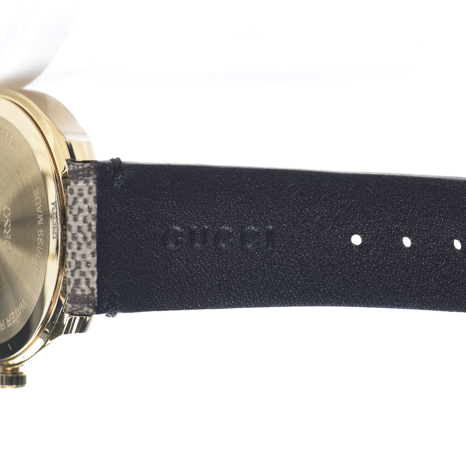 Gucci Stainless Steel Canvas 38mm G-Timeless GG Supreme Bosco Quartz Watch Brown 5 of 6