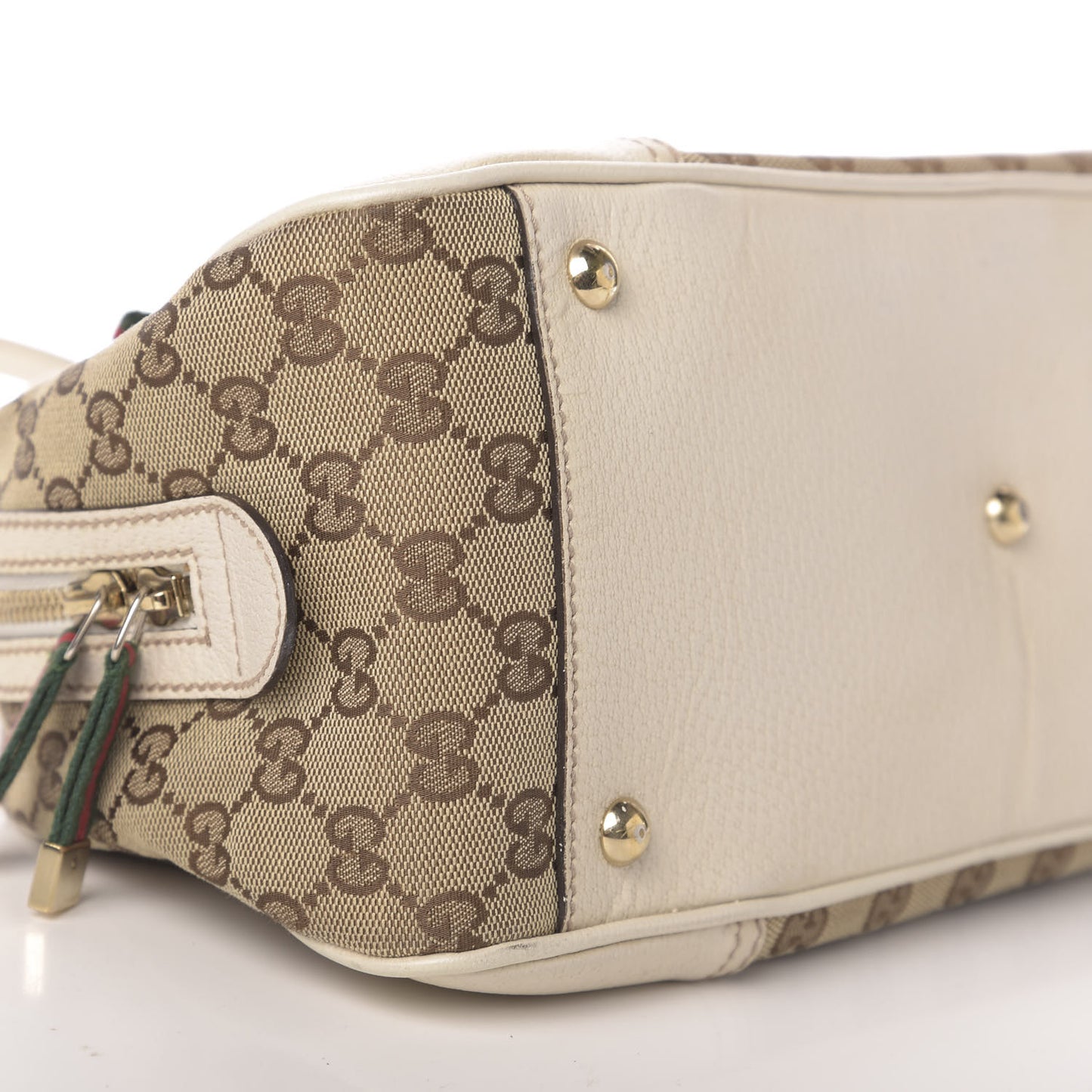 Monogram Small Princy Satchel Off White