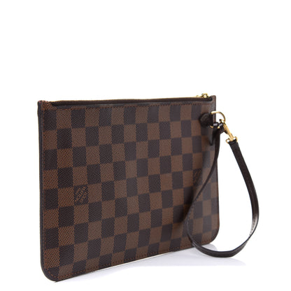 Louis Vuitton Damier Ebene Neverfull MM GM Pochette 3 of 8