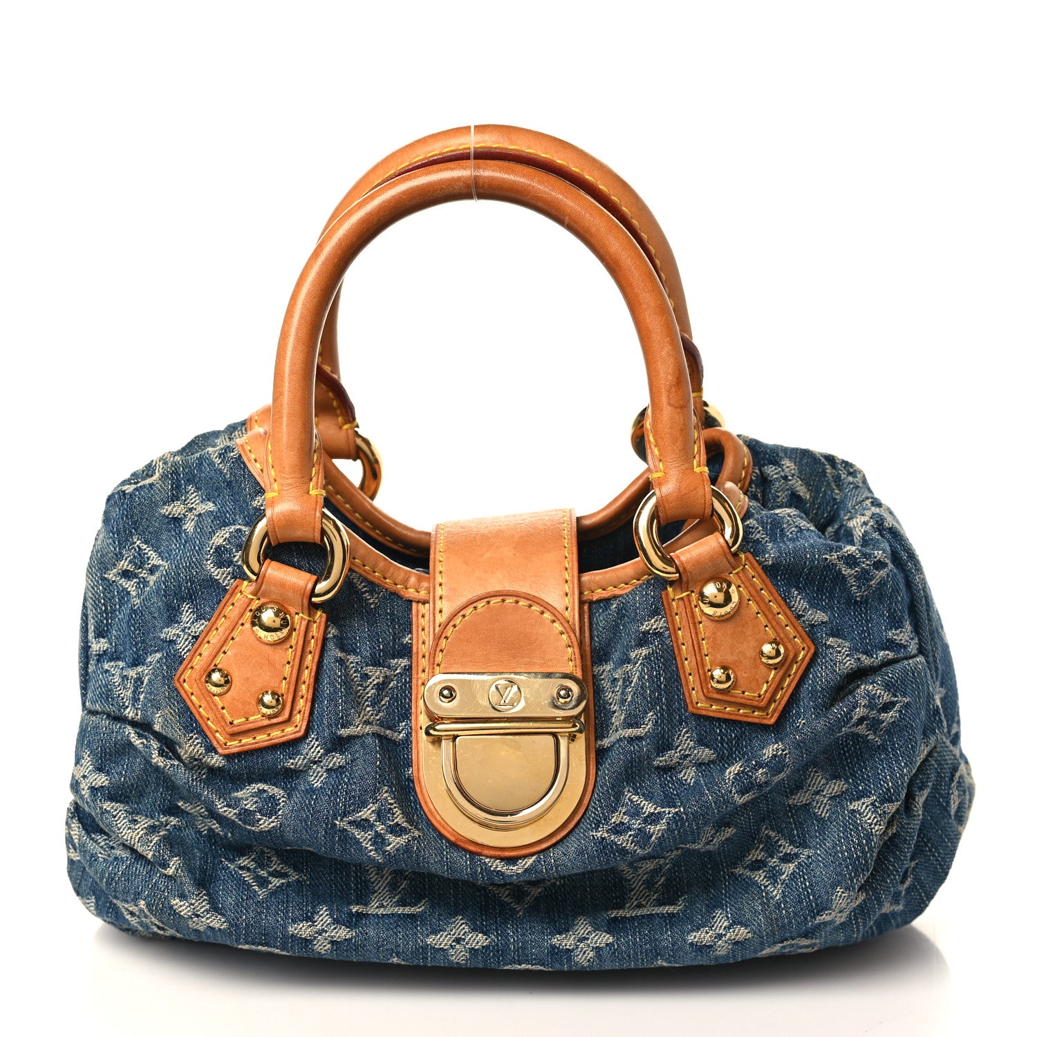 Louis Vuitton Monogram Denim Pleaty Blue 1 of 8