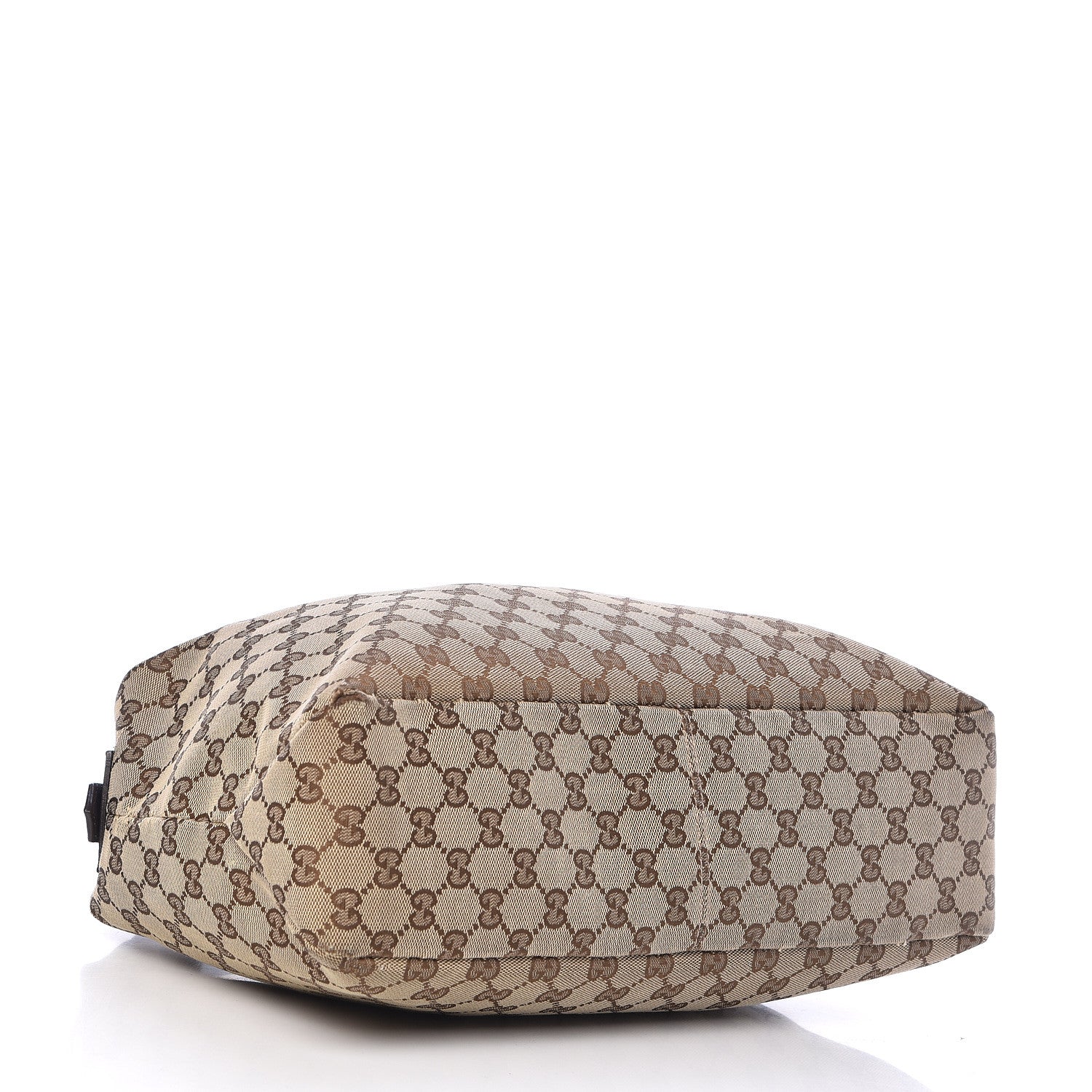 Gucci Monogram Medium Horsebit Chain Hobo Dark Brown 4 of 14