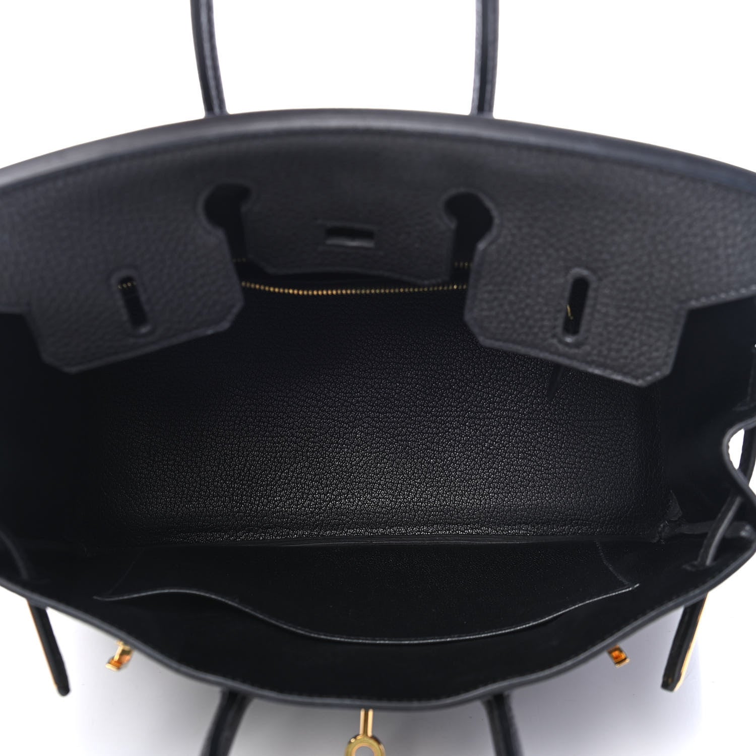 Hermes Togo Birkin 25 Black 4 of 10