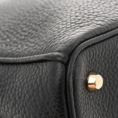 Christian Dior Bullcalf Large Diorissimo Tote Black Rose Indien 18 of 18