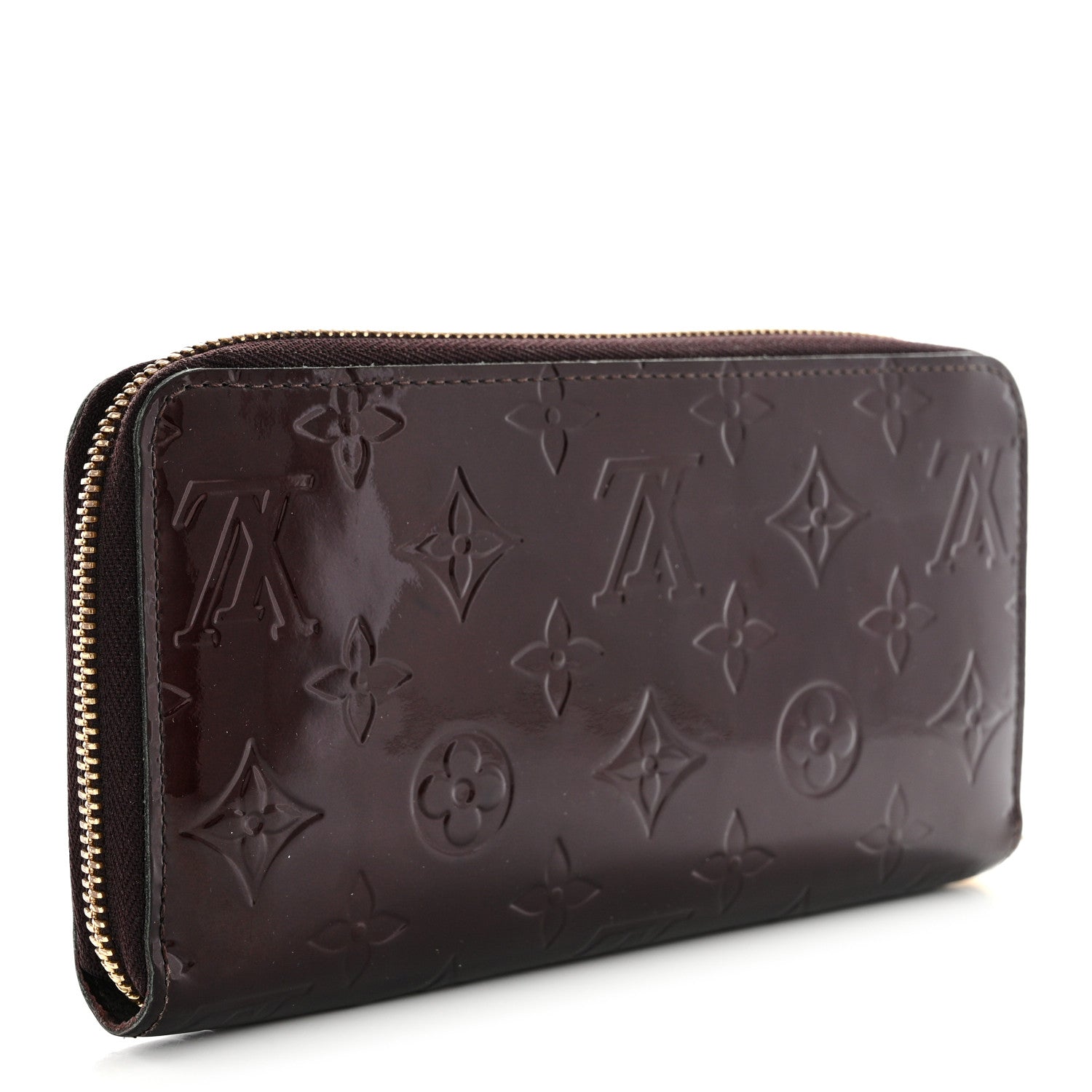 Louis Vuitton Vernis Zippy Wallet Amarante 3 of 9