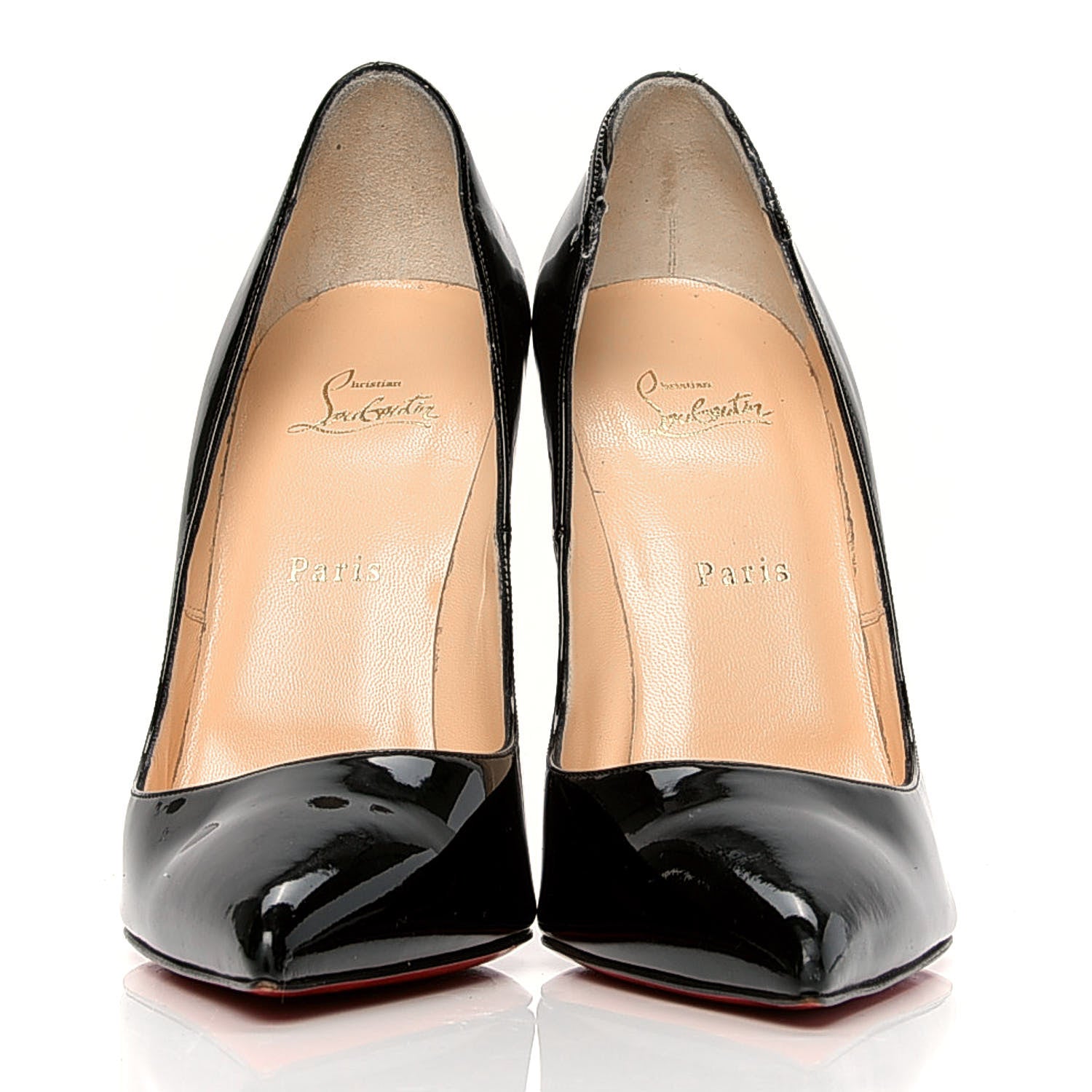 Christian Louboutin Patent Pigalle 120 Pumps 42 Black 2 of 7