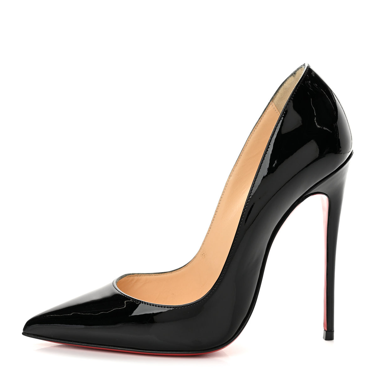 Christian Louboutin Patent So Kate 120 Pumps 37 Black 1 of 9