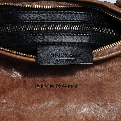 Givenchy Tumbled Sheepskin Mini Pandora Brown 7 of 10