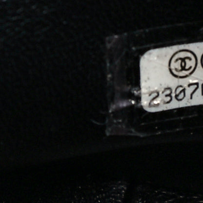 Chanel Tweed Kisslock Minaudiere Black Multicolor 10 of 11