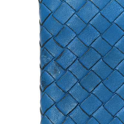 Bottega Veneta Nappa Intrecciato Bi-Fold Wallet Blue 19 of 19