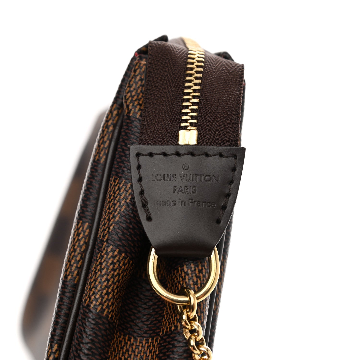 Louis Vuitton Damier Ebene Eva Clutch 6 of 10