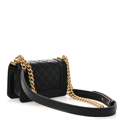 Chanel Caviar Quilted Mini Boy Flap Black 3 of 11