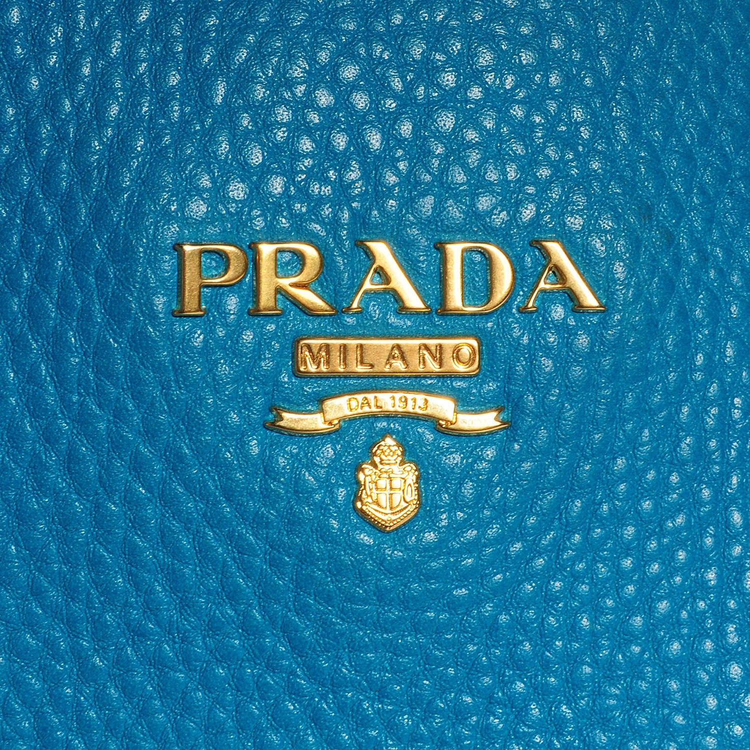 Prada Vitello Daino Hobo Turchese 6 of 11
