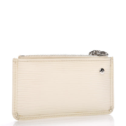 Louis Vuitton Epi Key Pouch Ivory 3 of 7