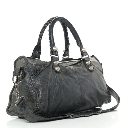 Balenciaga Agneau Giant 21 Silver Hardware Part Time Black 2 of 18