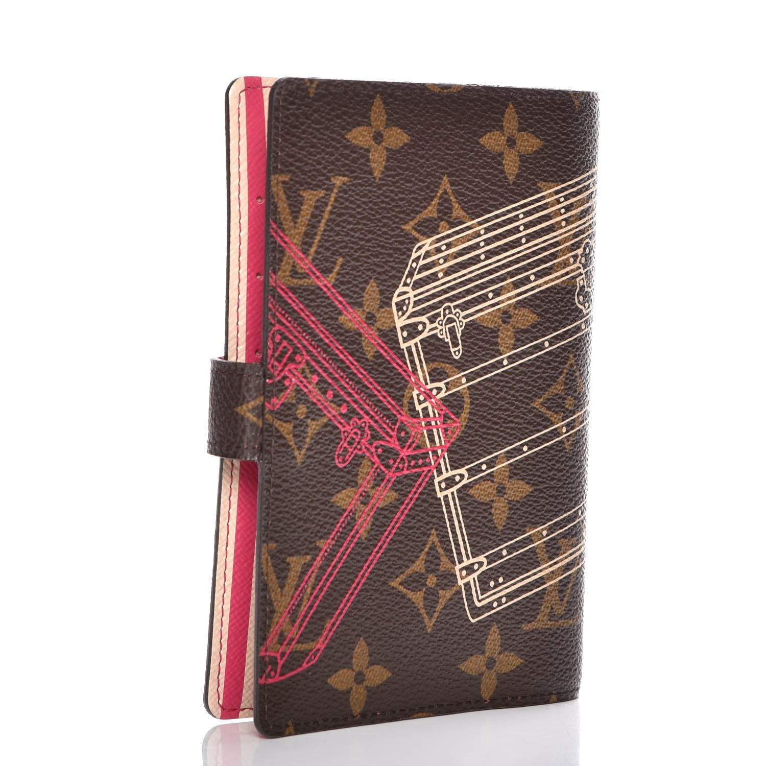 Louis Vuitton Monogram 2014 Christmas Animation Small Ring Agenda Cover 3 of 7