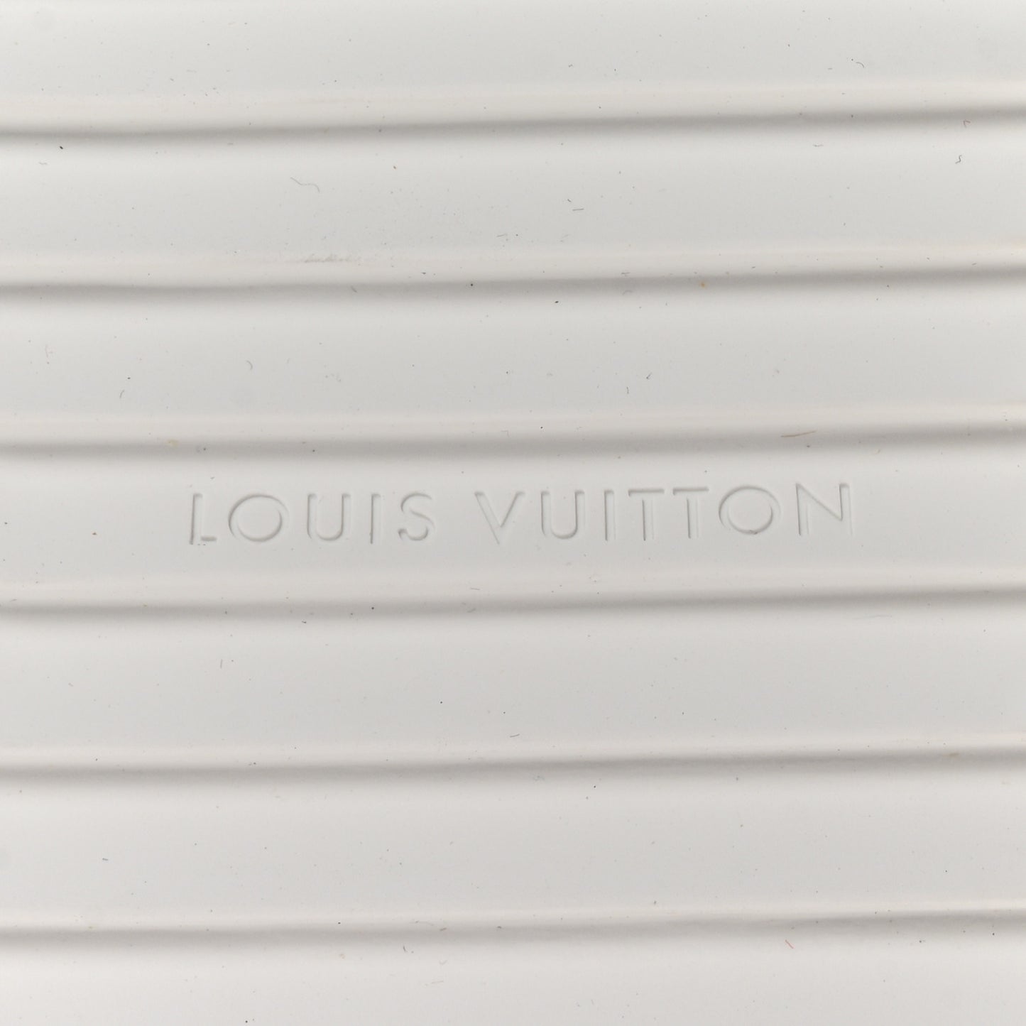 LV X YK Calfskin Printed Infinity Dots Time Out Sneakers 35.5 White