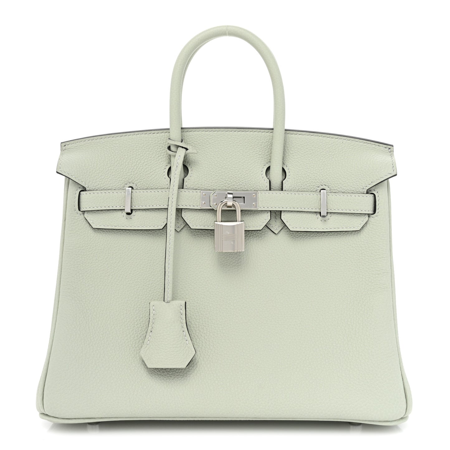 Togo Birkin 25 Gris Neve