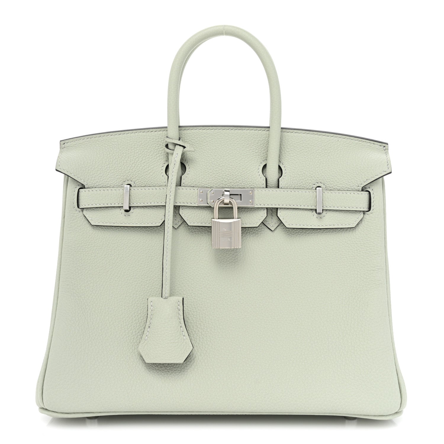 Hermes Togo Birkin 25 Gris Neve 1 of 8