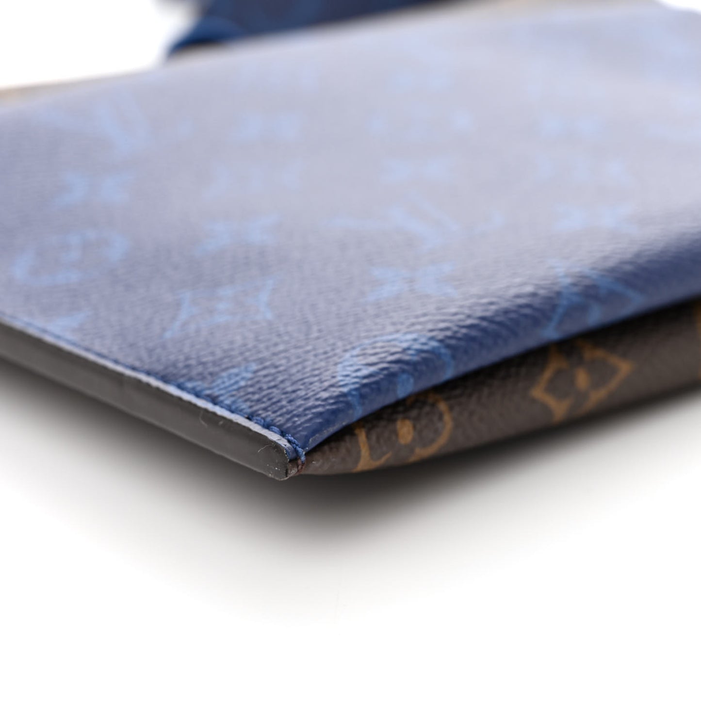 Monogram Small Outdoor Pouch Pacific Blue