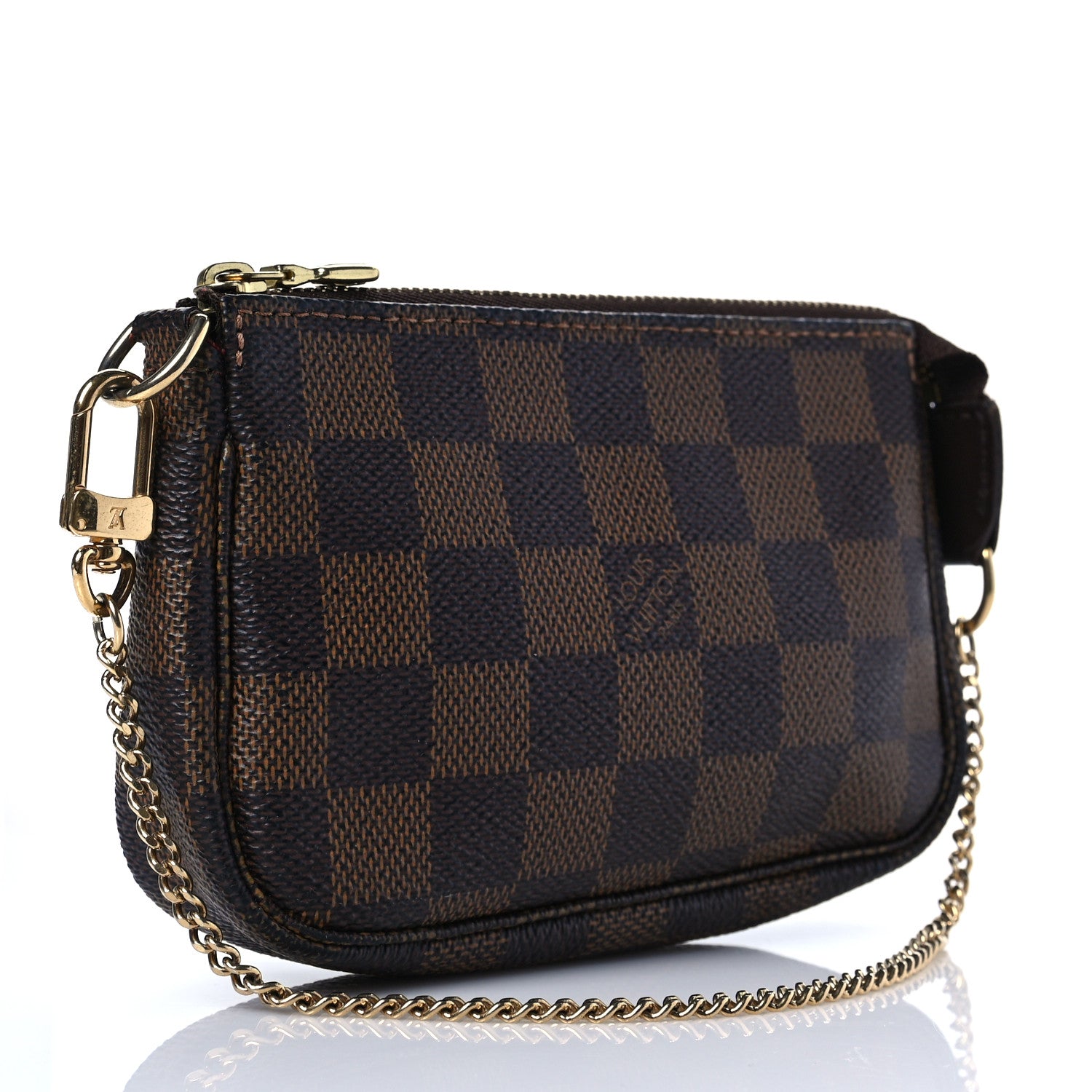 Louis Vuitton Damier Ebene Mini Pochette Accessories 2 of 9